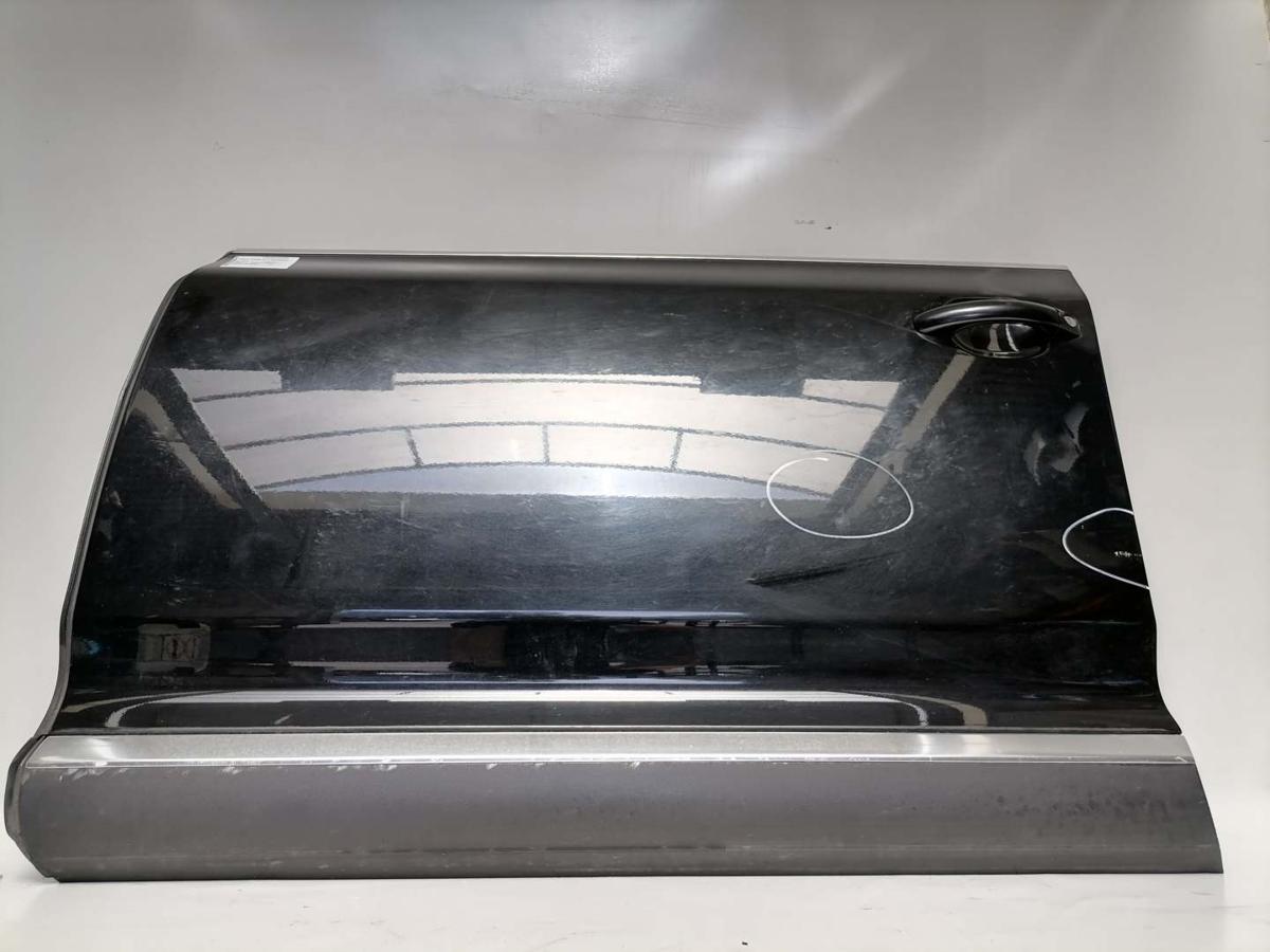 VW Touareg 7L original Tür vorn links L041 Brillantschwarz Rohbau Bj.2003